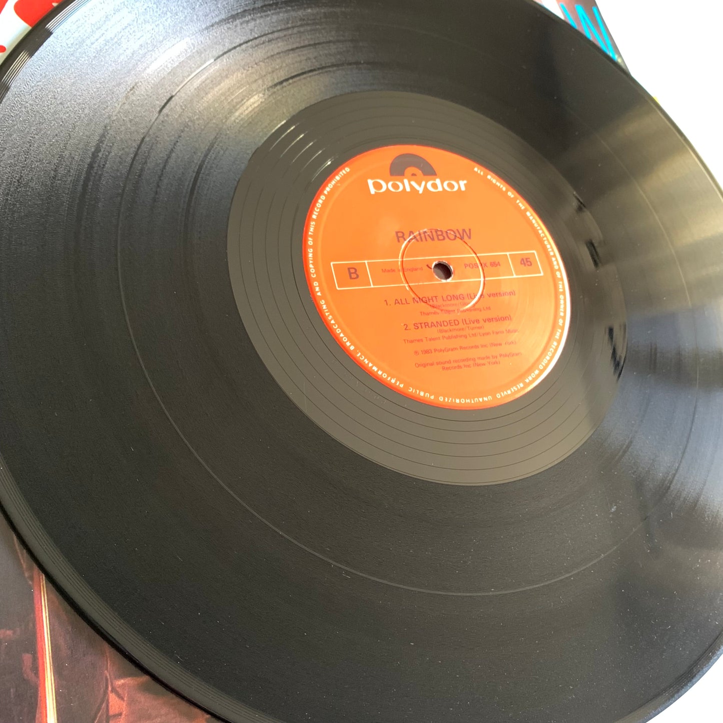 Rainbow - Can't Let You Go - Single 1983