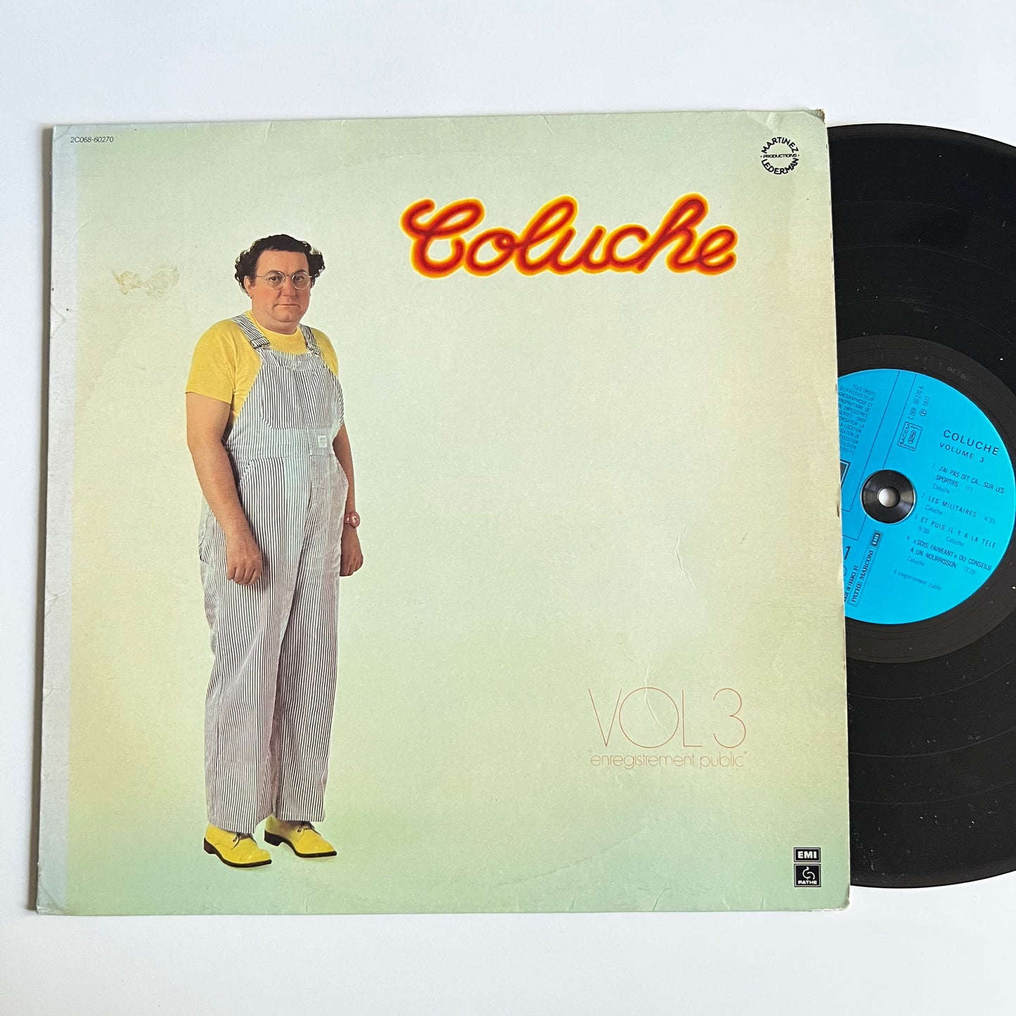 Coluche - Enregistrement Public Vol. 3 - LP 1977