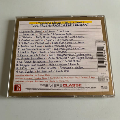 CD - Compilation - Première Classe Vol. 2 "Les Face-à-Face" - 2001 Occasion