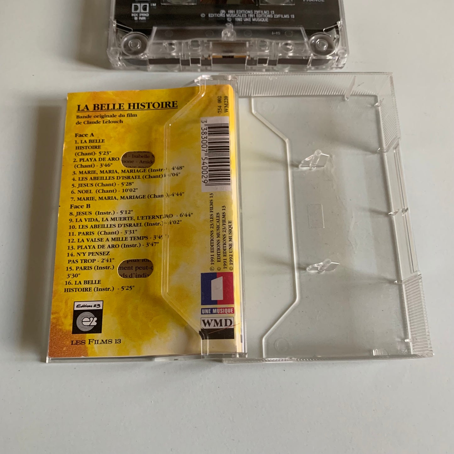 La Belle Histoire - Bande Originale du Film de Claude Lelouch - 1991 Occasion