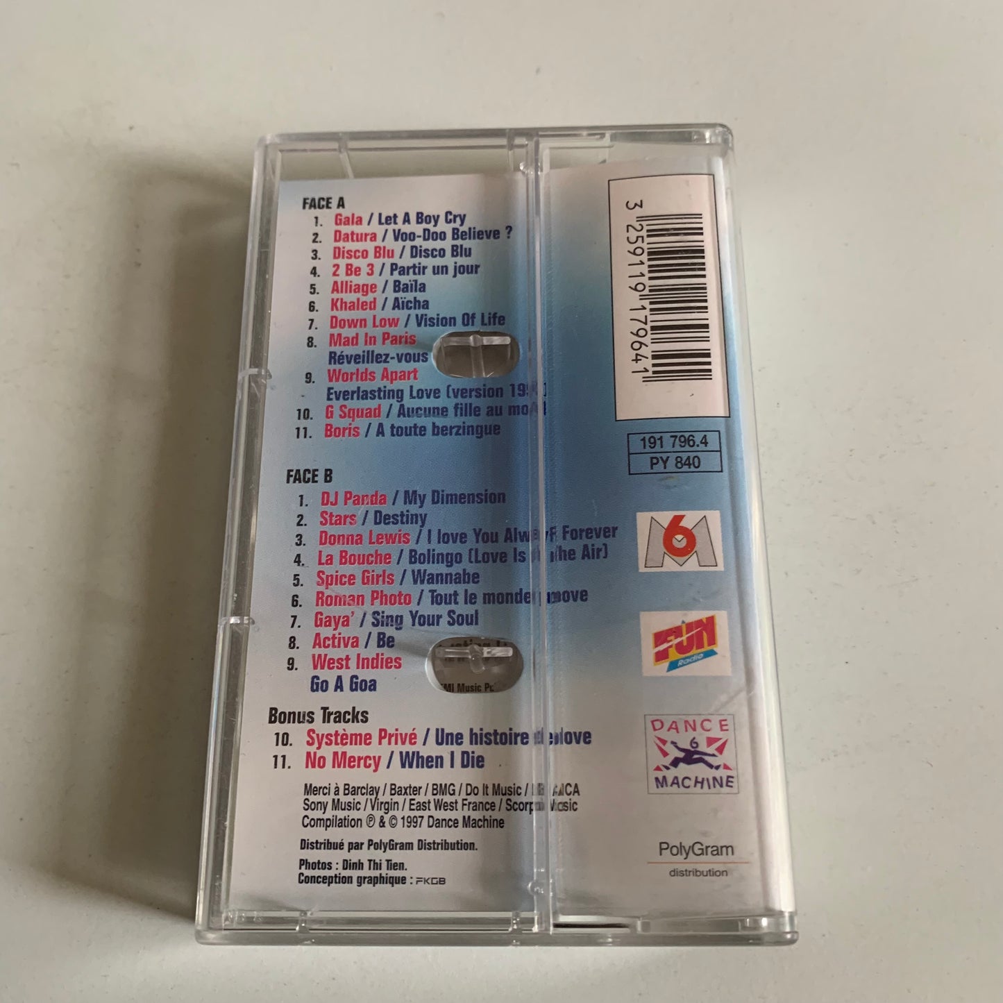 Cassette audio - Variétés Compilation - Dance Machine 11 - 1997 Occasion