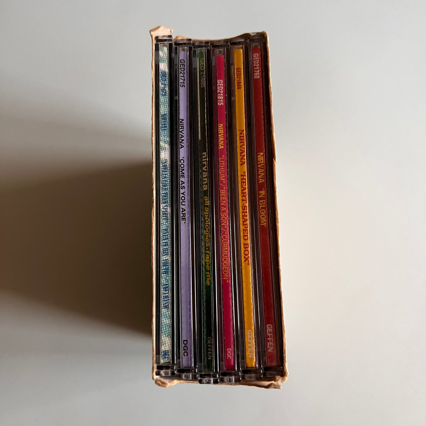 CD - Nirvana - Box Set 6 Singles - 2005