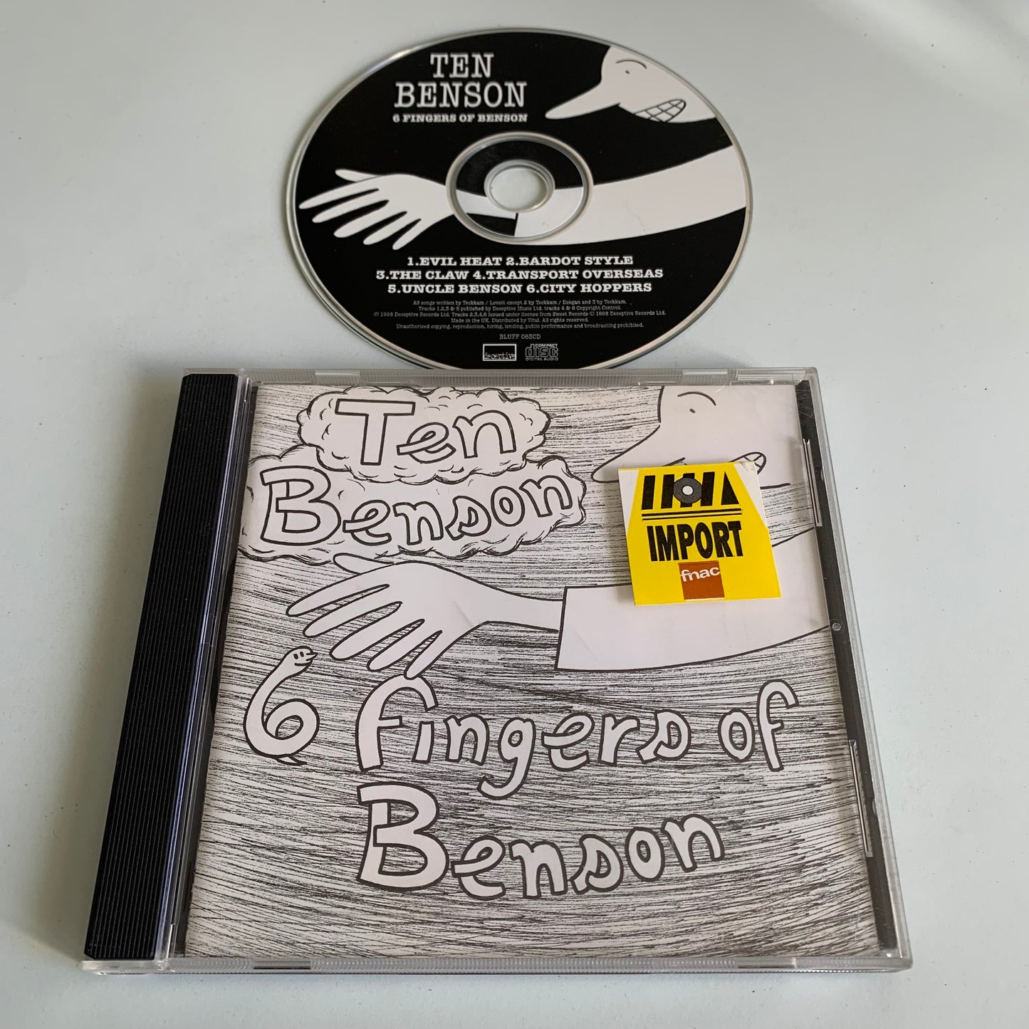 Ten Benson - 6 Fingers Of Benson - 1998 Occasion