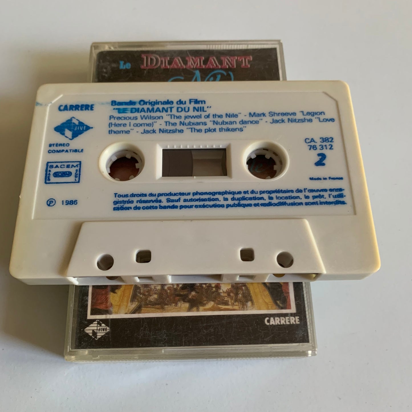 Le Diamant Du Nil - Bande Originale du Film - 1986 Occasion