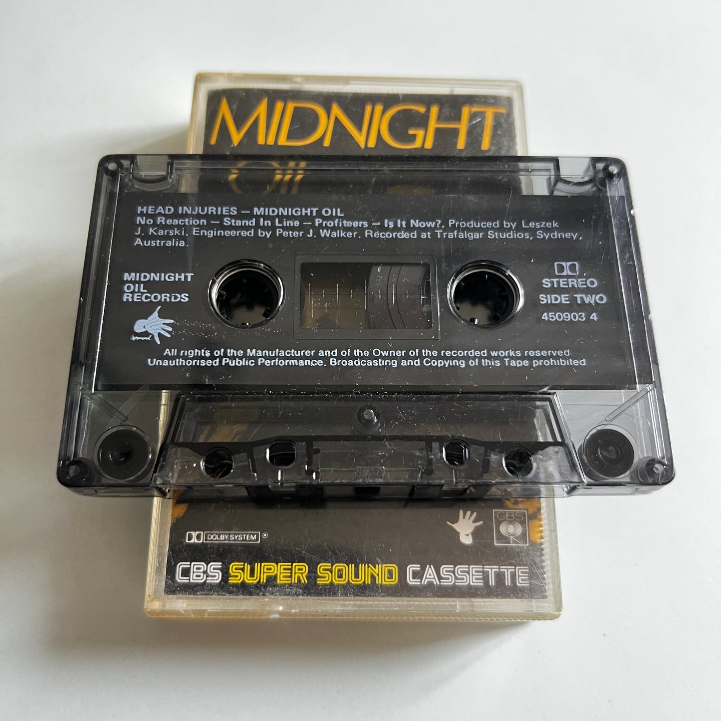 Midnight Oil - Head Injuries - 1979