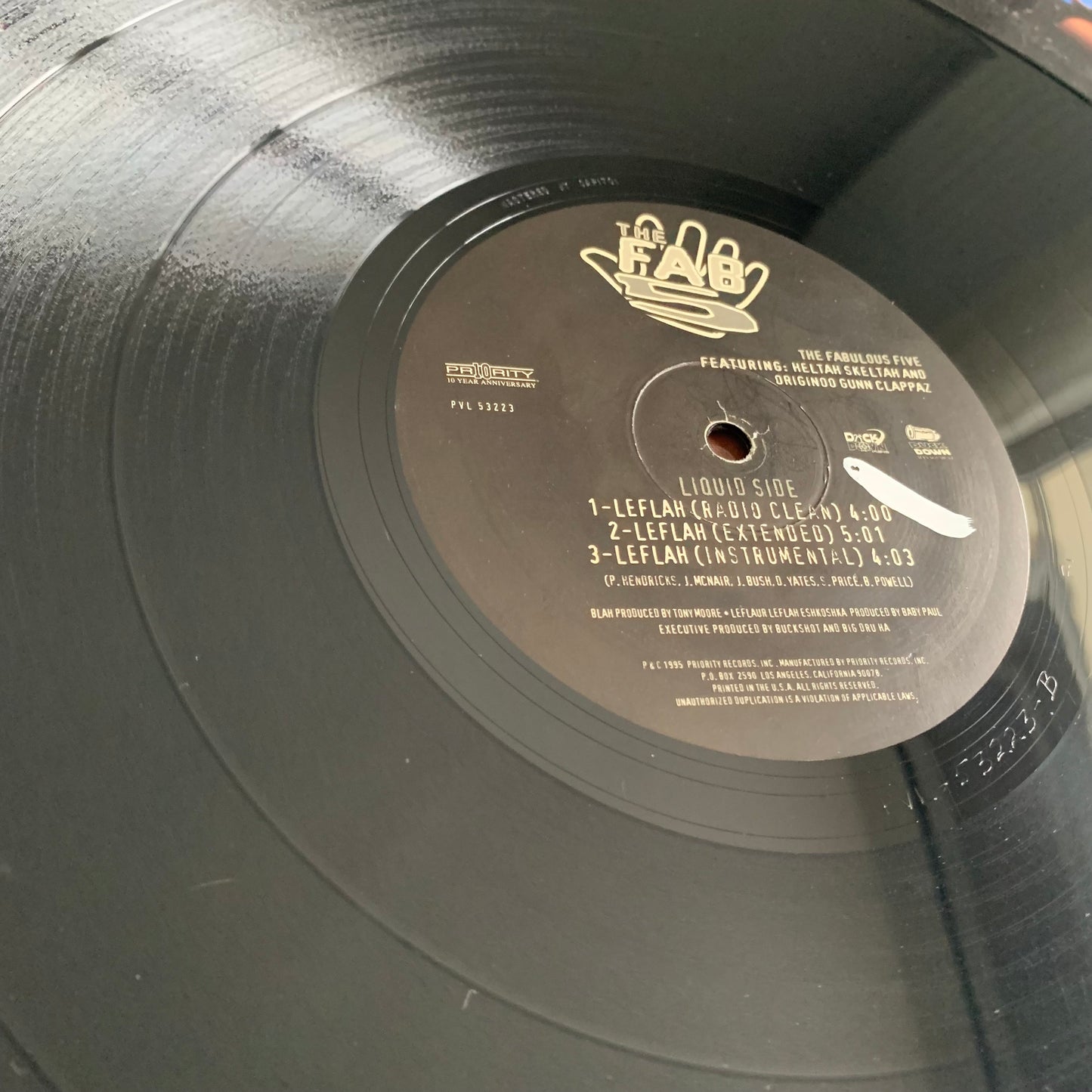 The Fabulous Five - Heltah Skeltah - Originoo Gunn Clappaz - Blah / Leflah - Single 1995