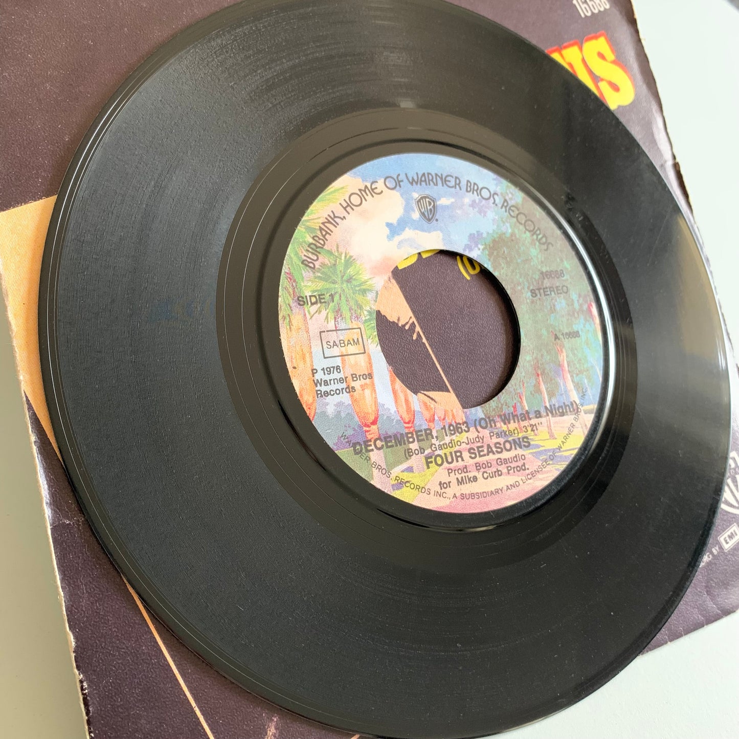 Four Seasons - December, 1963 (Oh, What A Night) - Single 1976