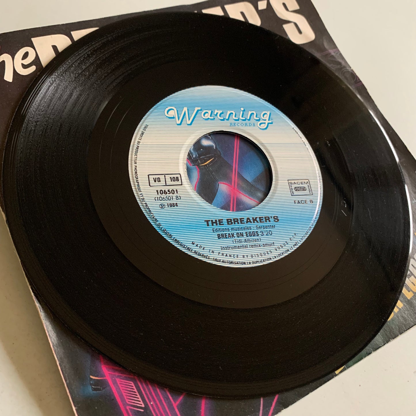 The Breaker's - Break On Eggs - Single 1984 Occasion