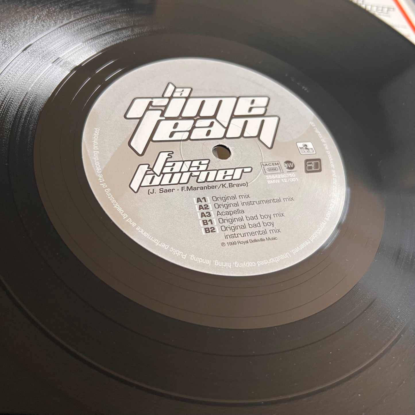 La Rime Team - Fais Tourner - Single 1999