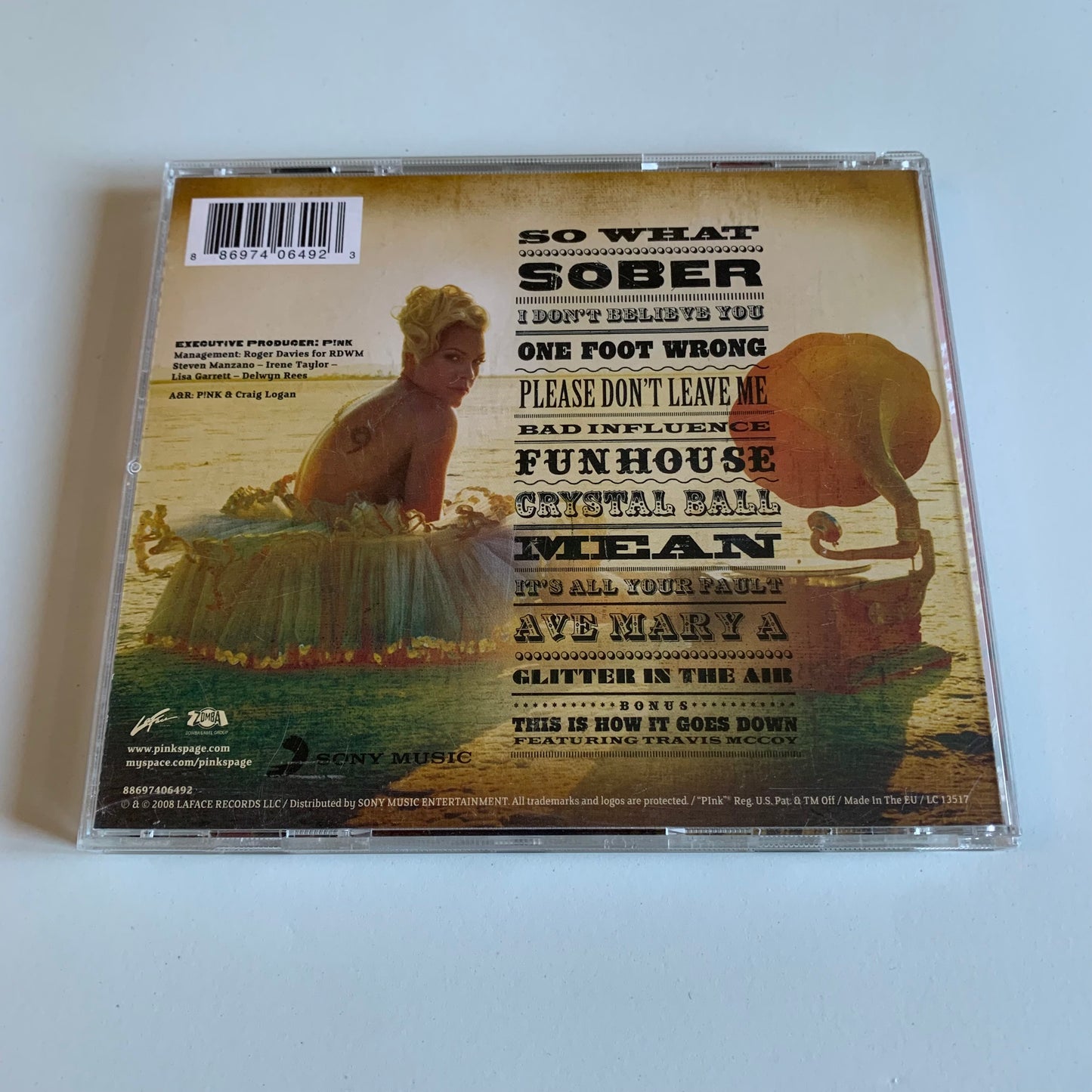 CD - P!NK Pink - Funhouse - 2008