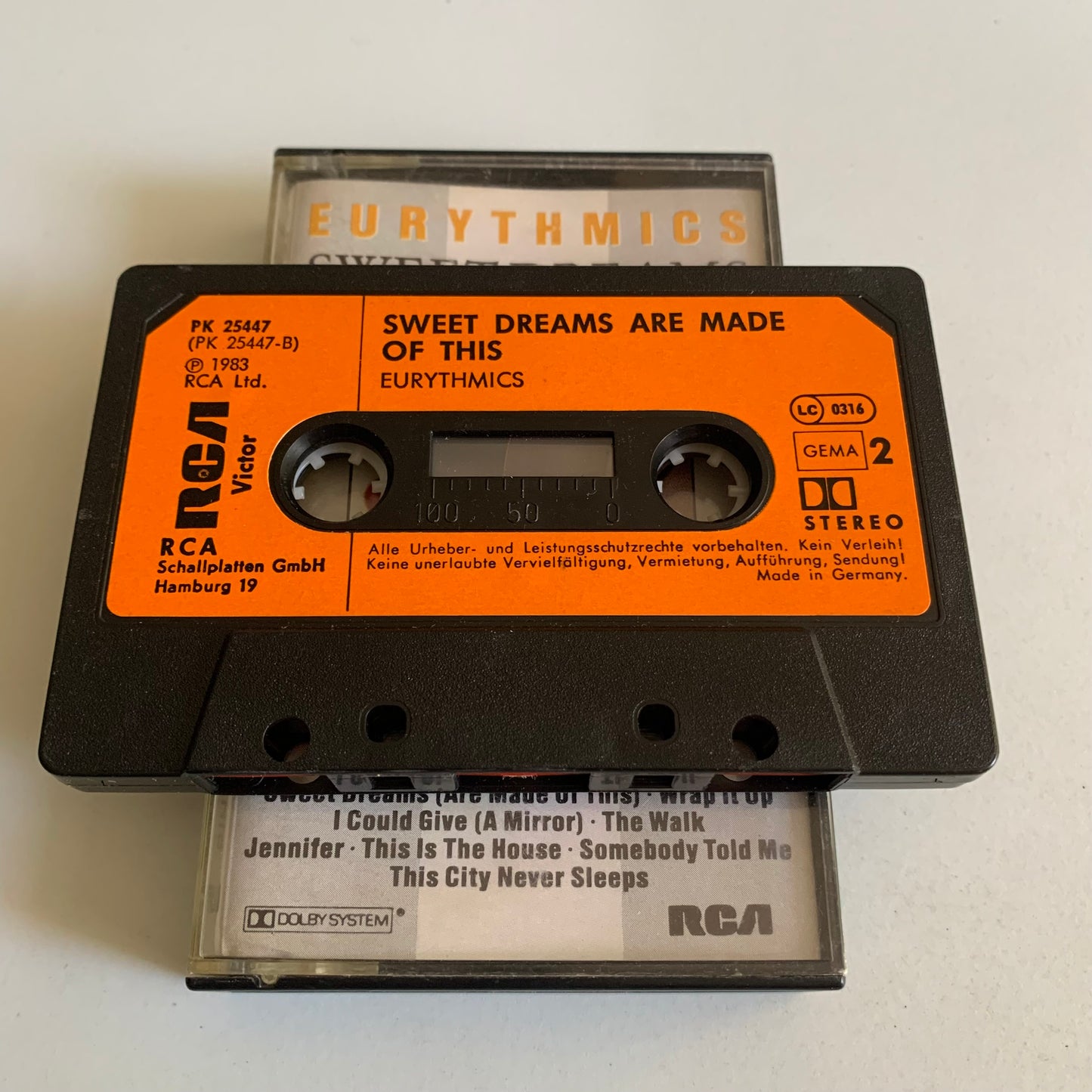 Eurythmics - Sweet Dreams - Are Made Of This - 1983 Occasion