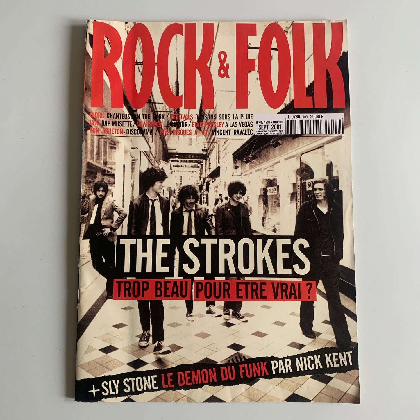 Magazine Rock & Folk - Nº409 Septembre 2001