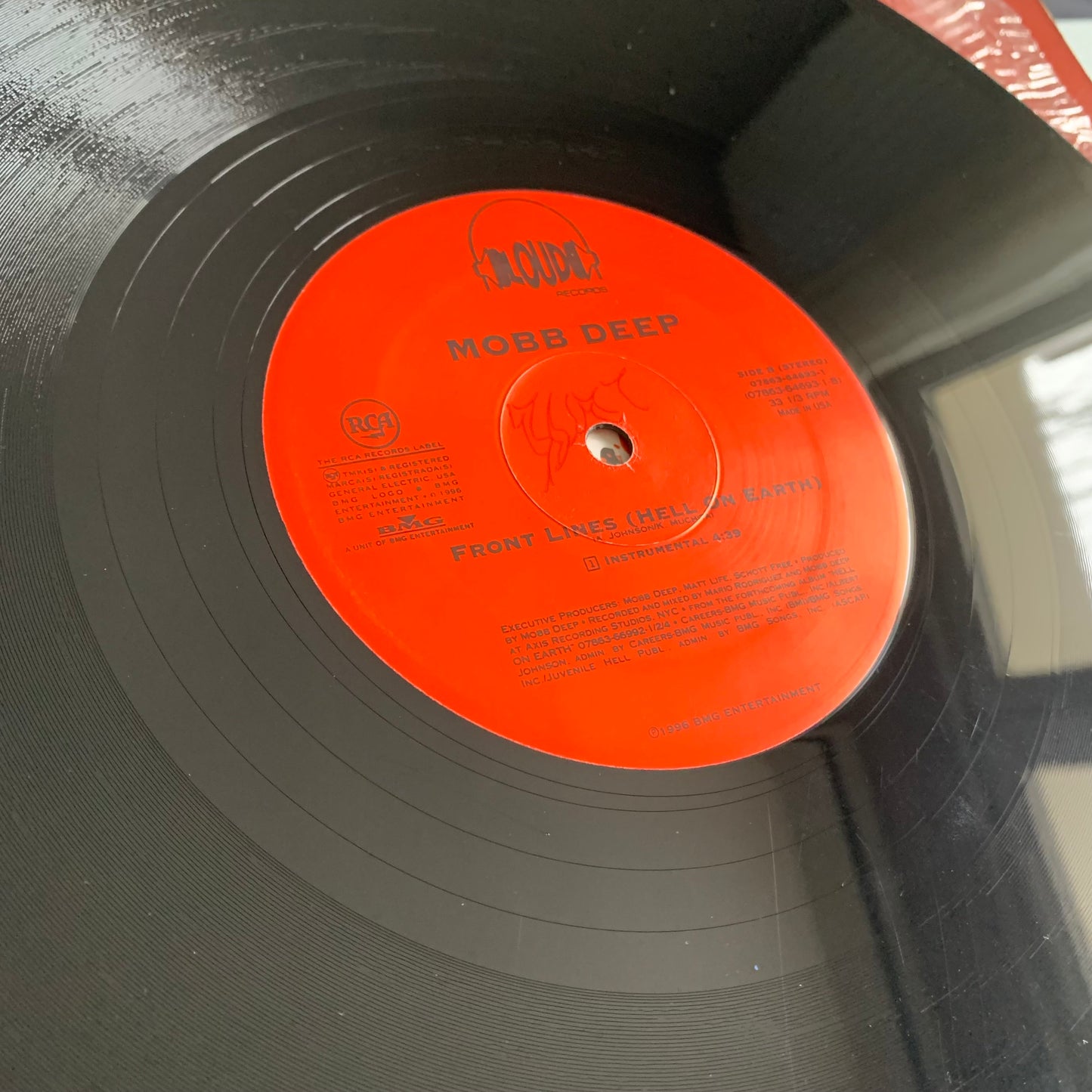 Mobb Deep - Front Lines (Hell On Earth) - Single 1996