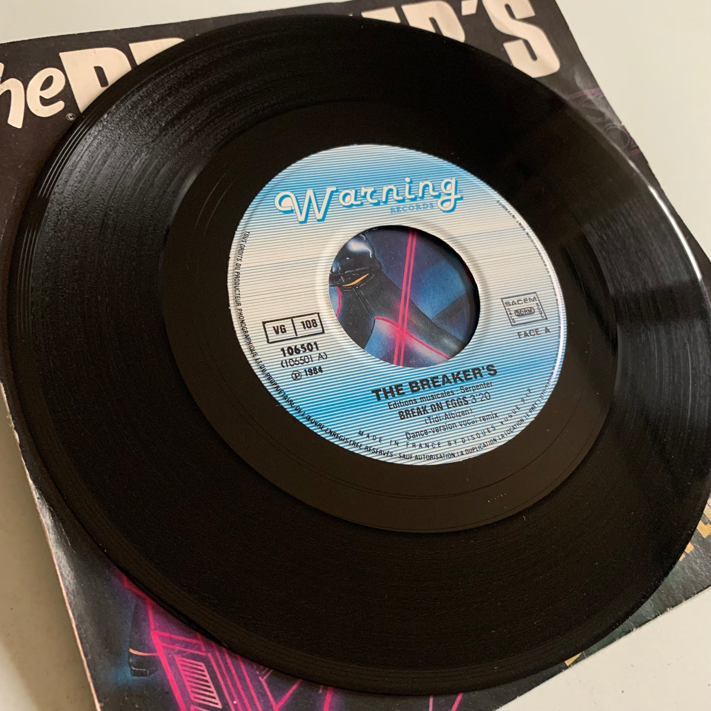 The Breaker's - Break On Eggs - Single 1984 Occasion