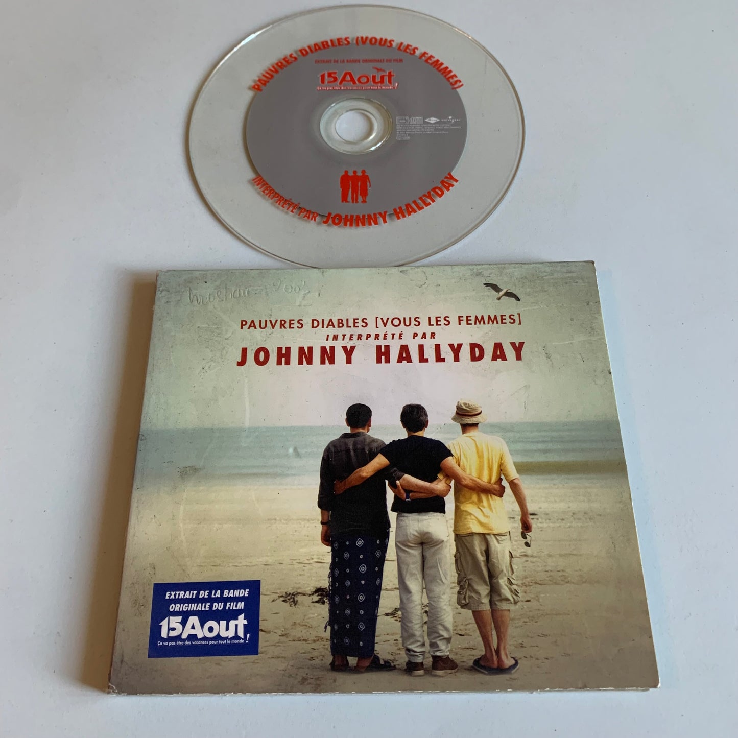 CD - Johnny Hallyday - Pauvres Diables (Vous Les Femmes) - Single 2001 Occasion