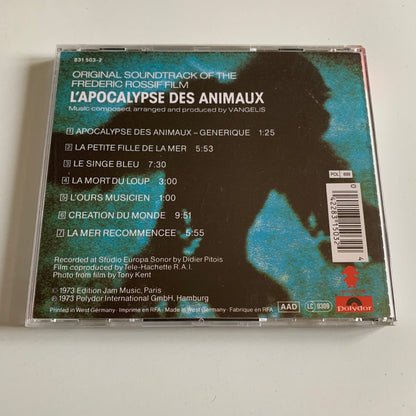 CD - Vangelis - L'Apocalypse Des Animaux - Occasion