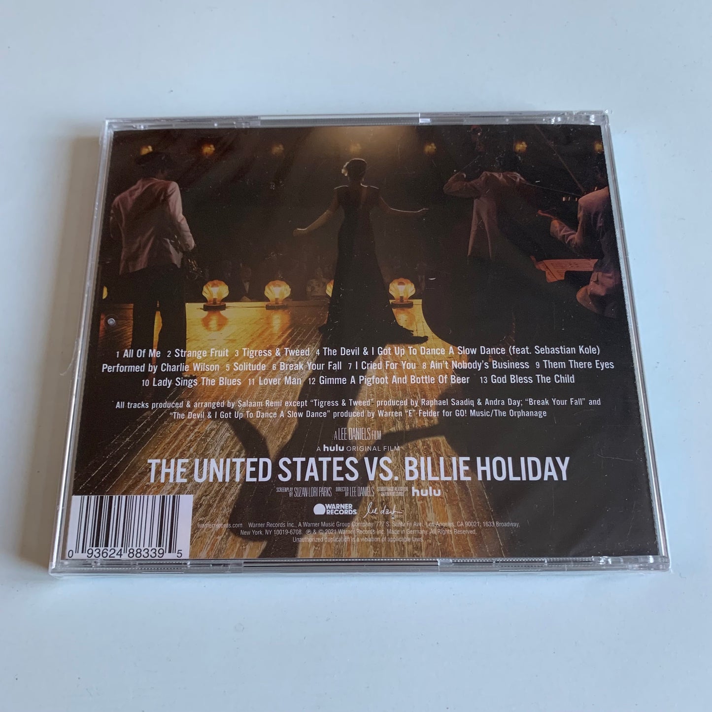 CD - The United States Vs. Billie Holiday: Music From The Motion Picture - 2021 Neuf