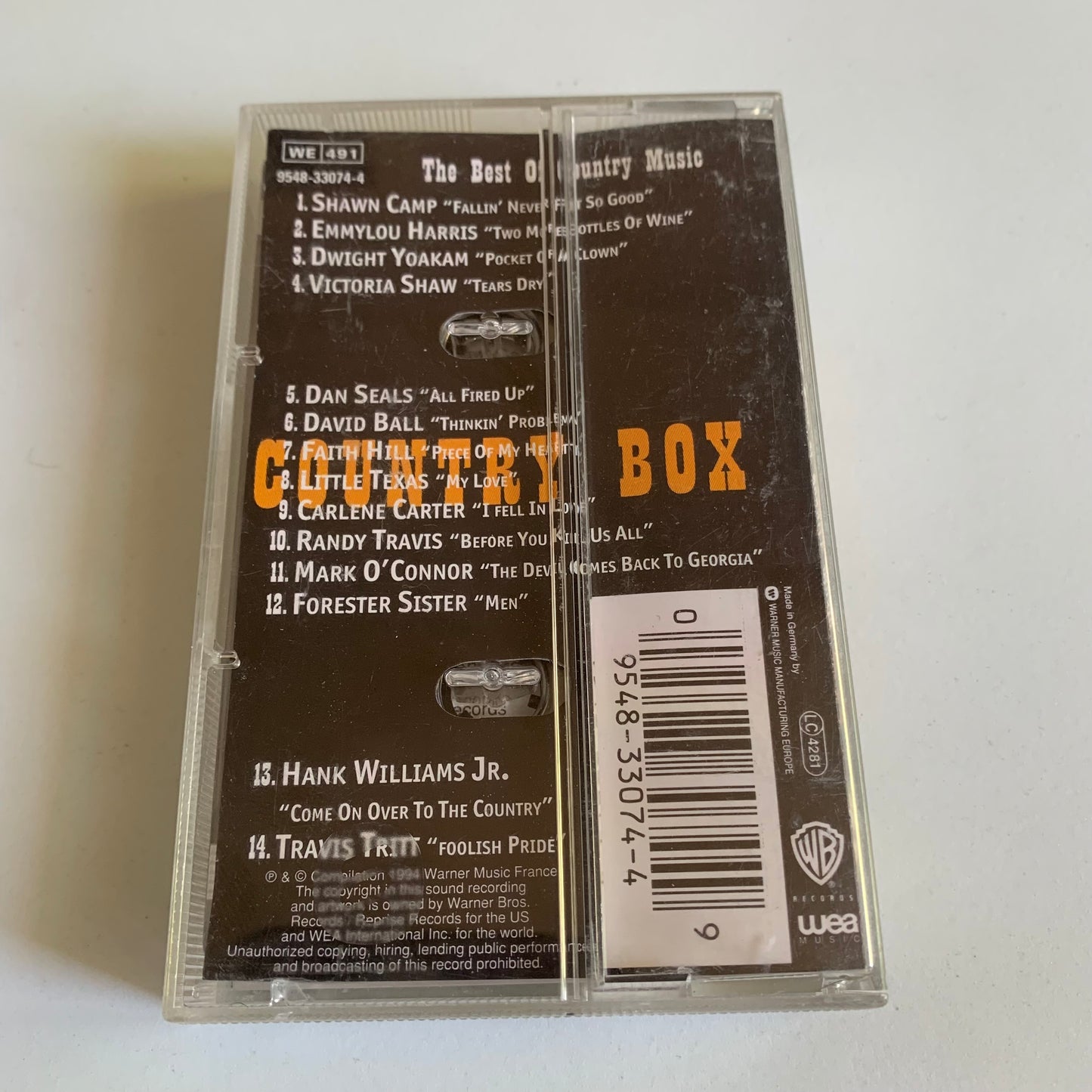 Variétés Compilation - Country Box - The Best of Music - 1994 Occasion