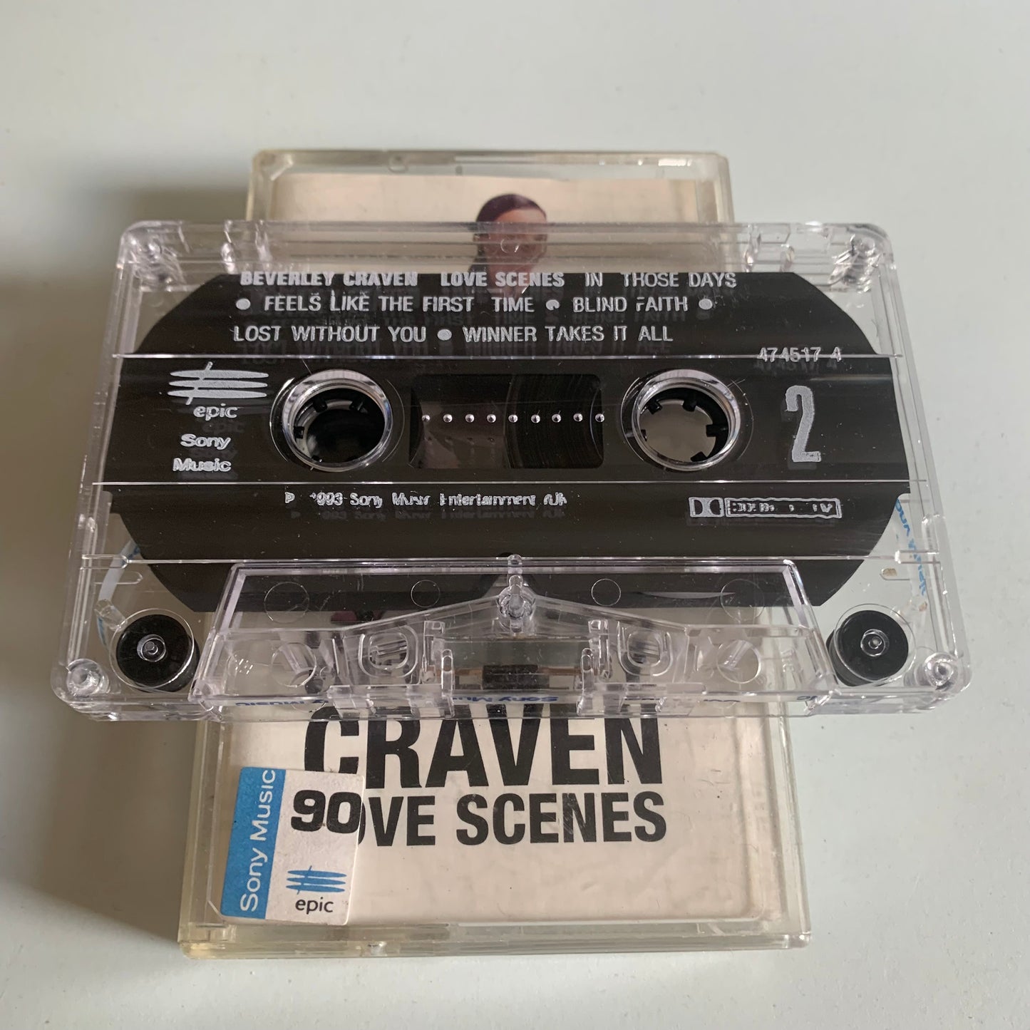 Beverley Craven - Love Scenes - 1993 Occasion