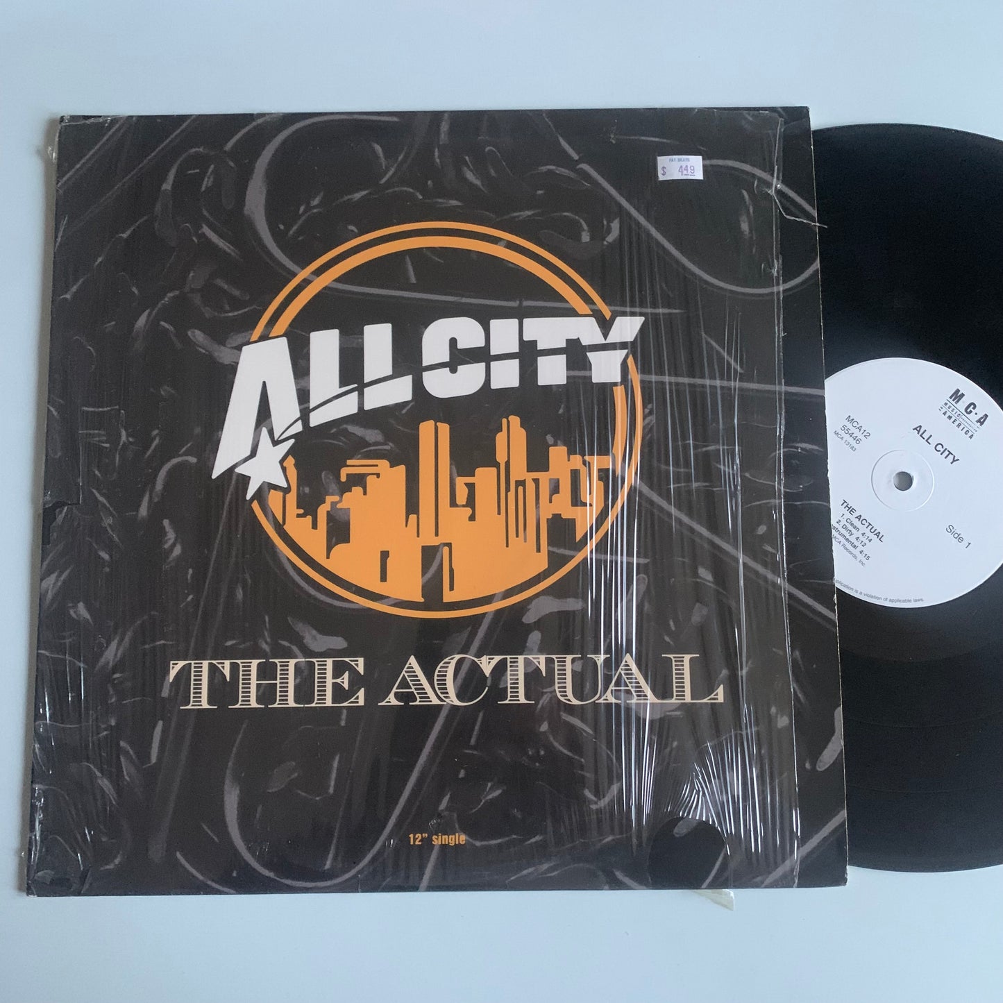 All City - The Actual - Single 1998