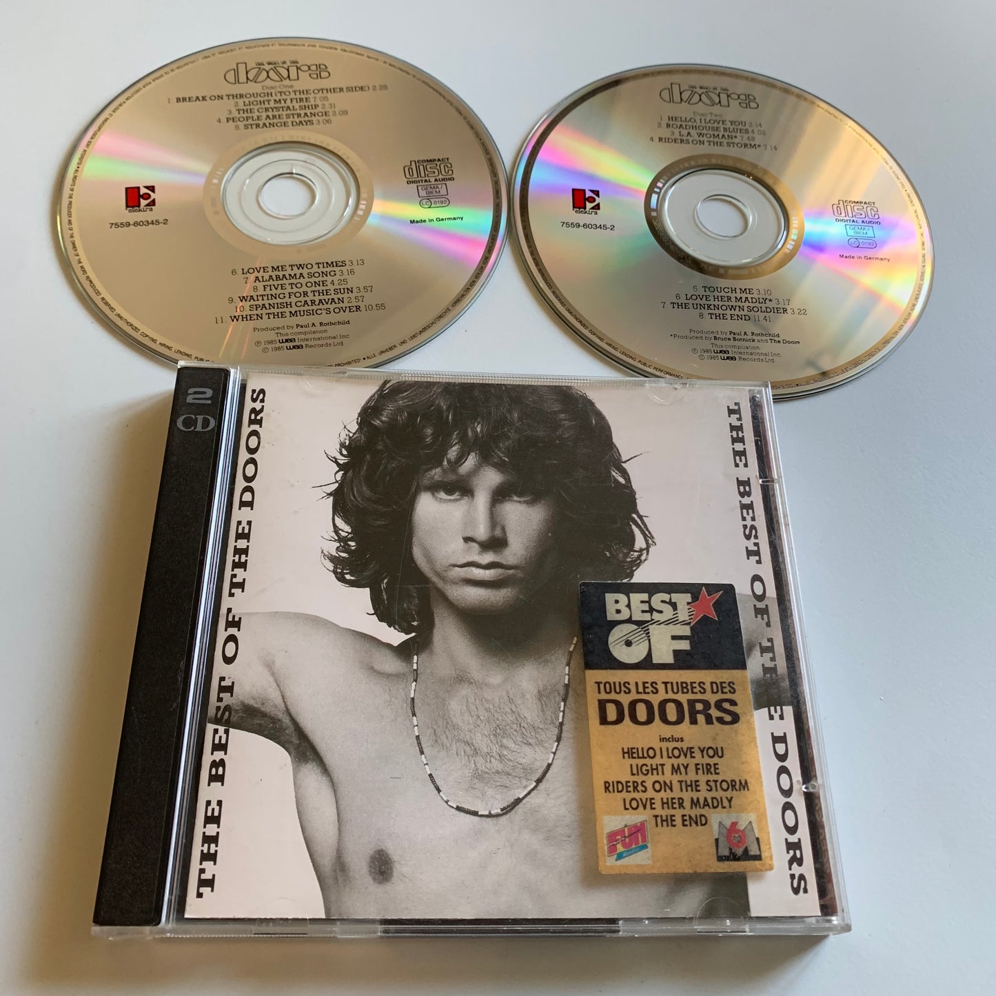 CD - The Doors - La Légende Des Doors - 1990