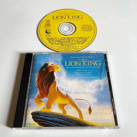 CD - The Lion King (Original Motion Picture Soundtrack) Le Roi Lion - 1994