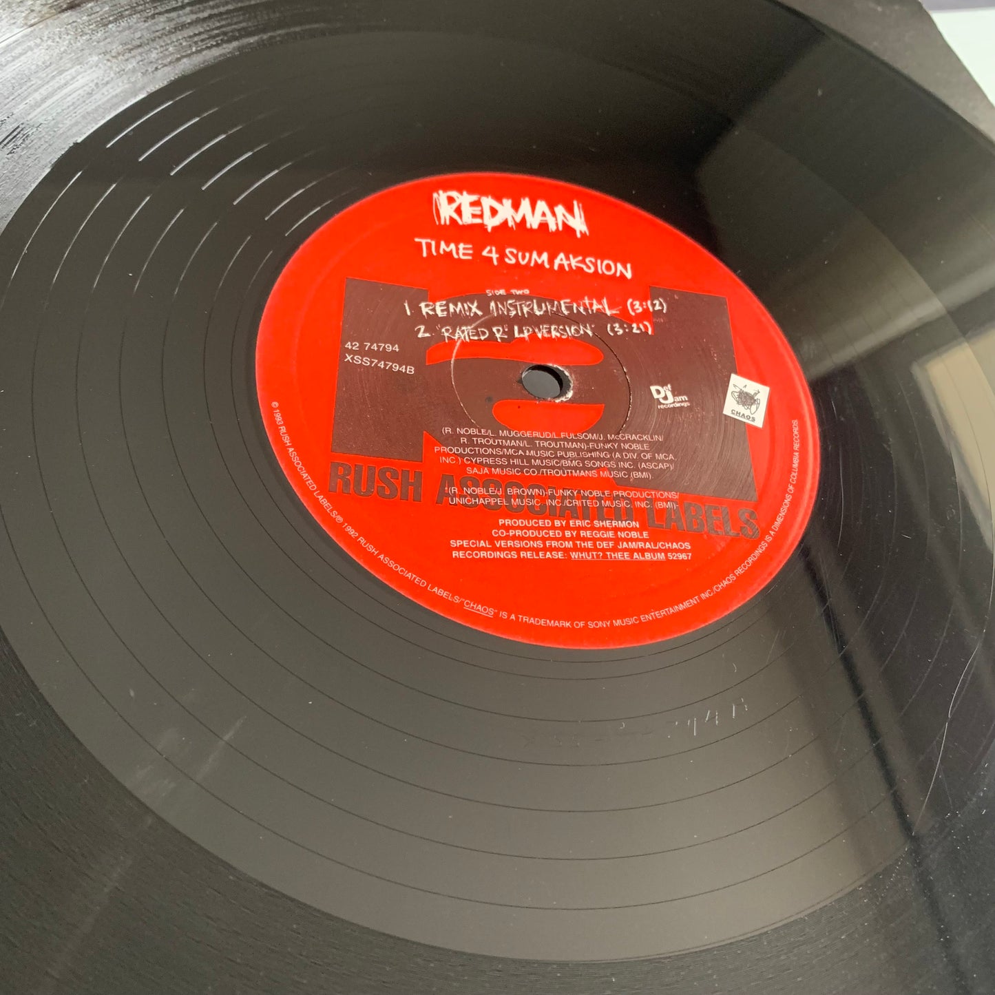 Redman - Time 4 Sum Aksion / Rated "R" - Single 1993