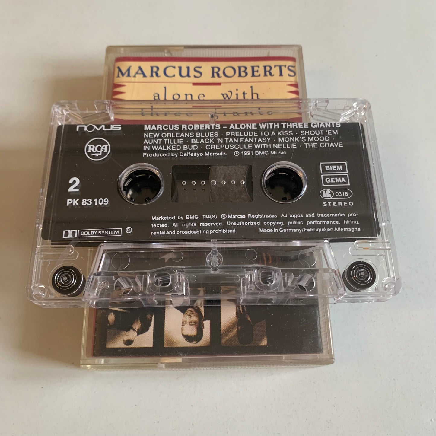 Marcus Roberts - Alone With Three Giants - 1991
