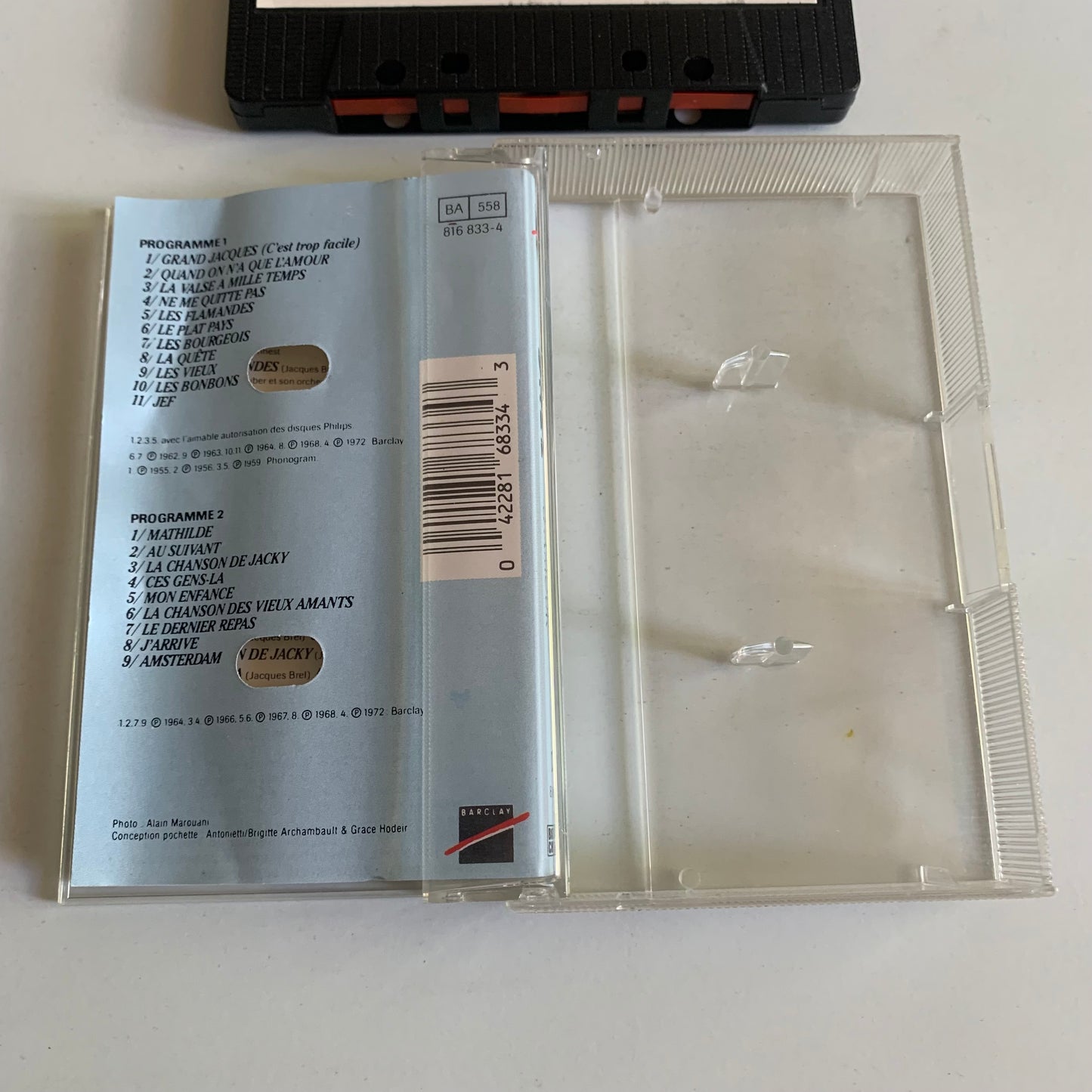 Jacques Brel - Quinze Ans D'Amour - 1988 Occasion