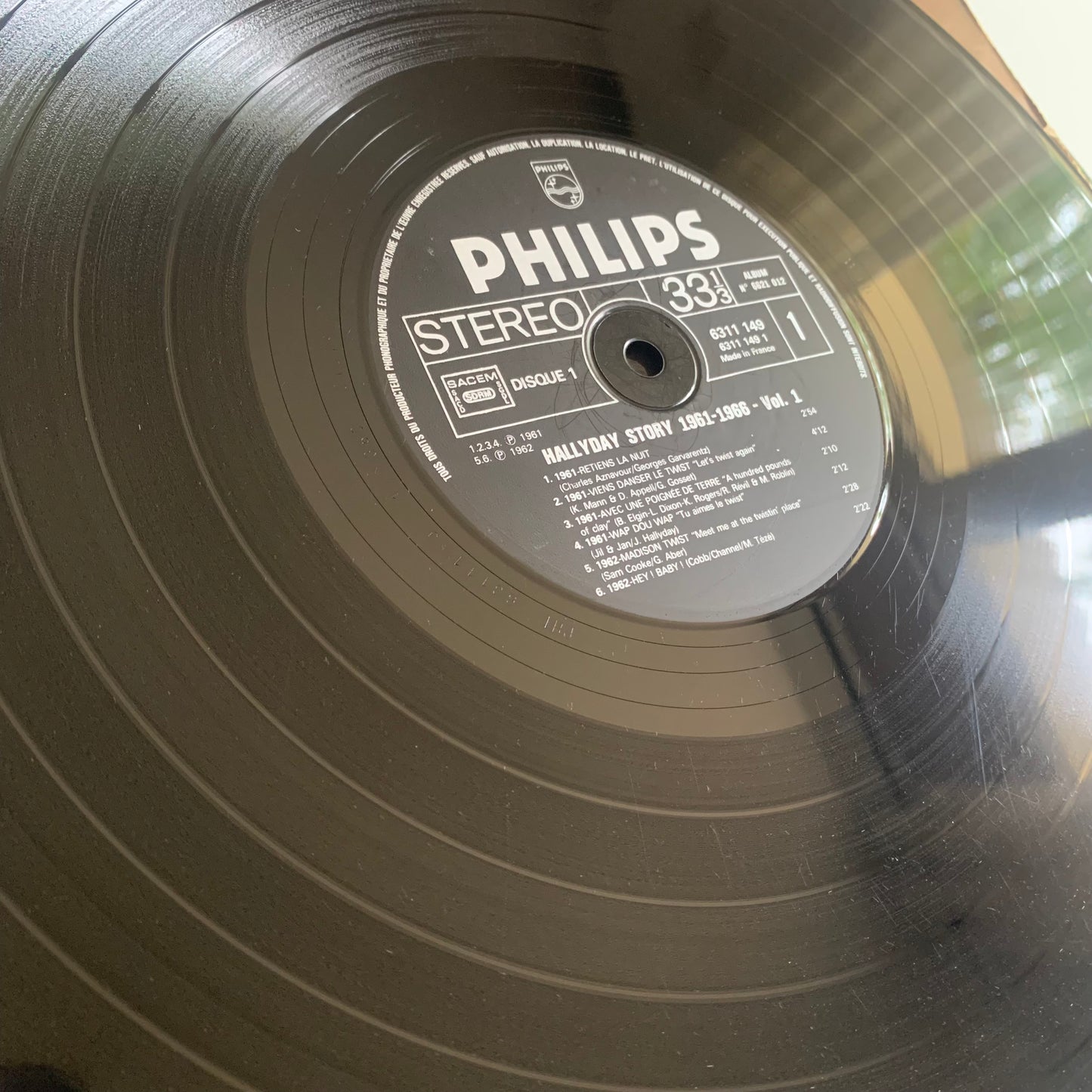 Johnny Hallyday - 1961-1966 - Double LP 1975 Occasion