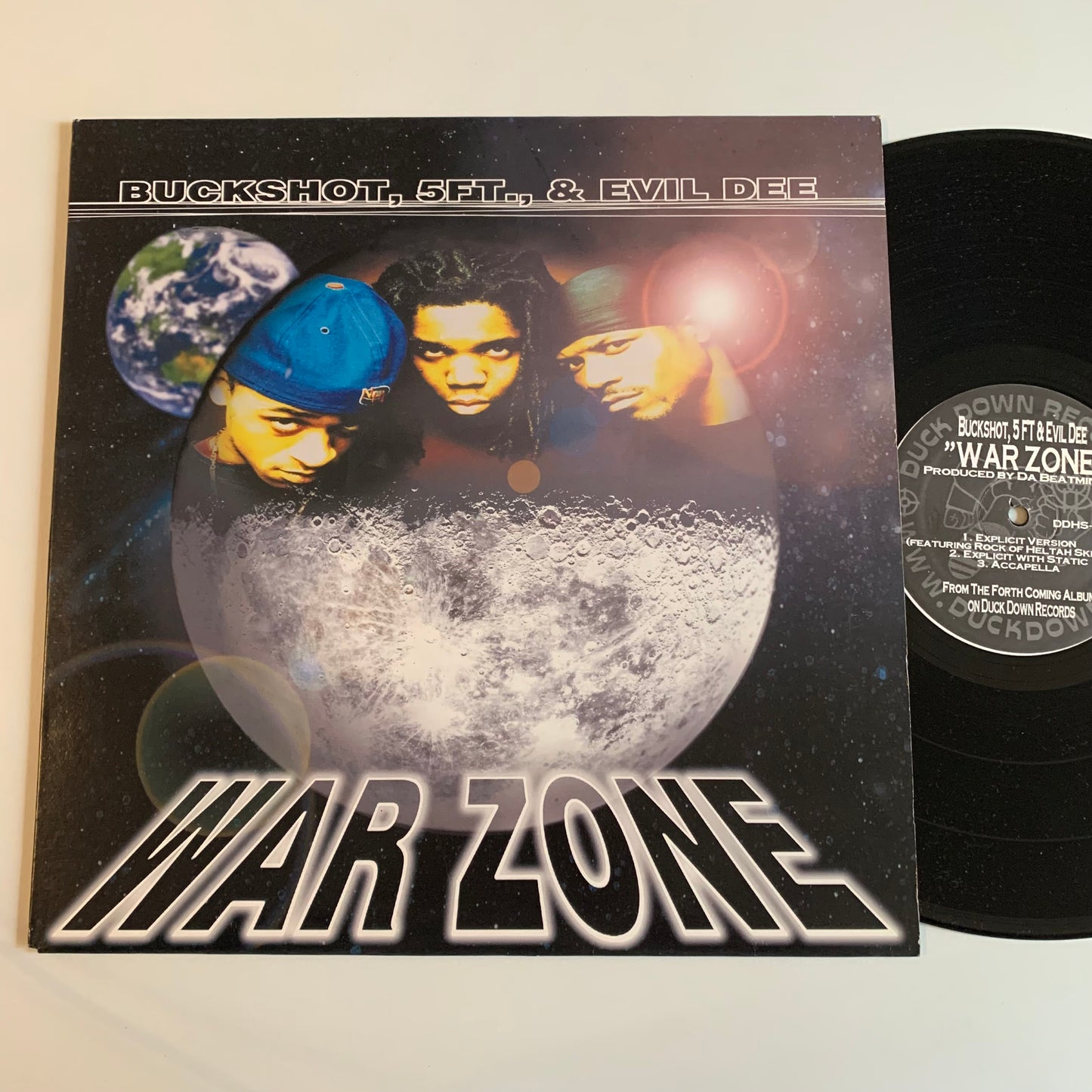 Buckshot - 5FT. - Evil Dee - War Zone - Single 1999