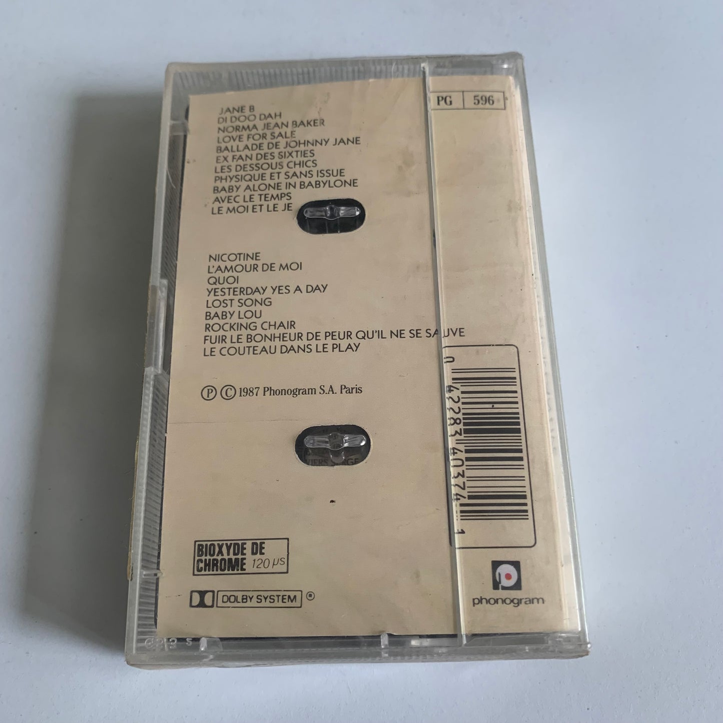 Jane Birkin - Au Bataclan - 1987 Neuf