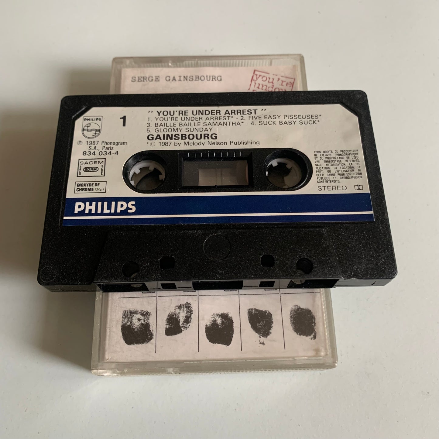 Serge Gainsbourg - You're Under Arrest - 1987 Occasion