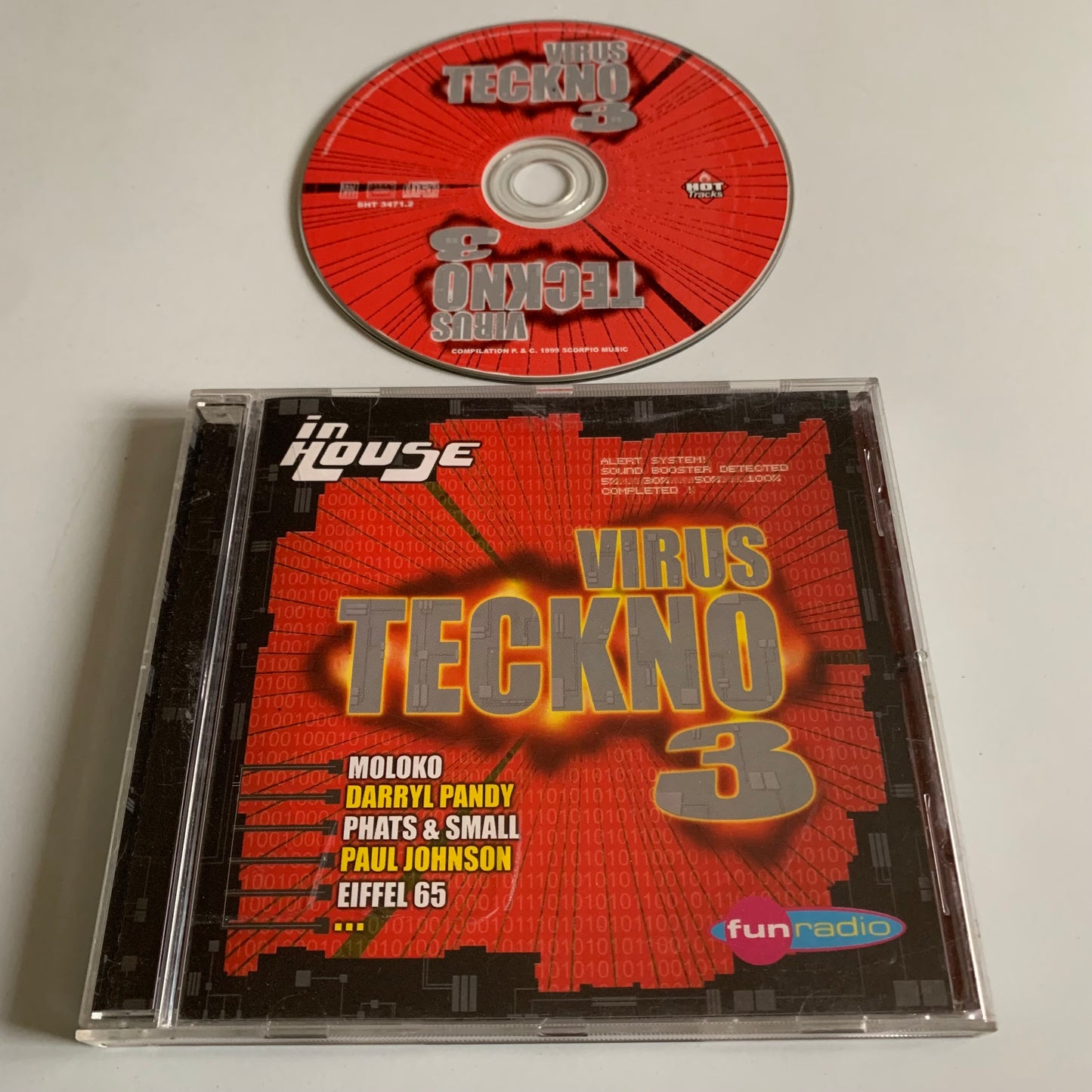 CD - Compilation - Virus Teckno 3 (In House) - 1999 Occasion