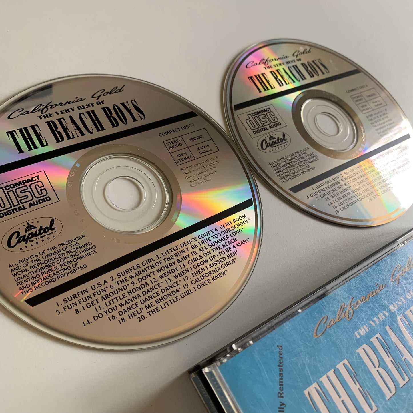 CD - The Beach Boys - California Gold (The Very Best Of The Beach Boys) - 1990