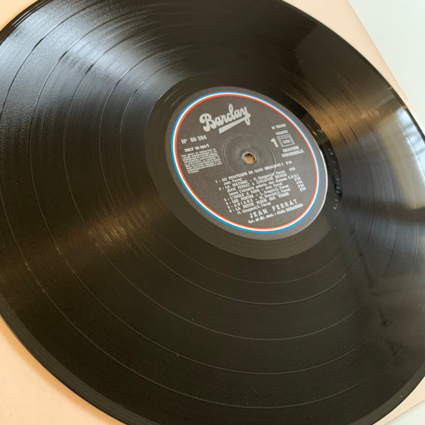 Jean Ferrat - Jean Ferrat - LP 1969