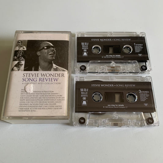 Stevie Wonder - Song Review / A Greatest Hits Collection - 1996 Occasion
