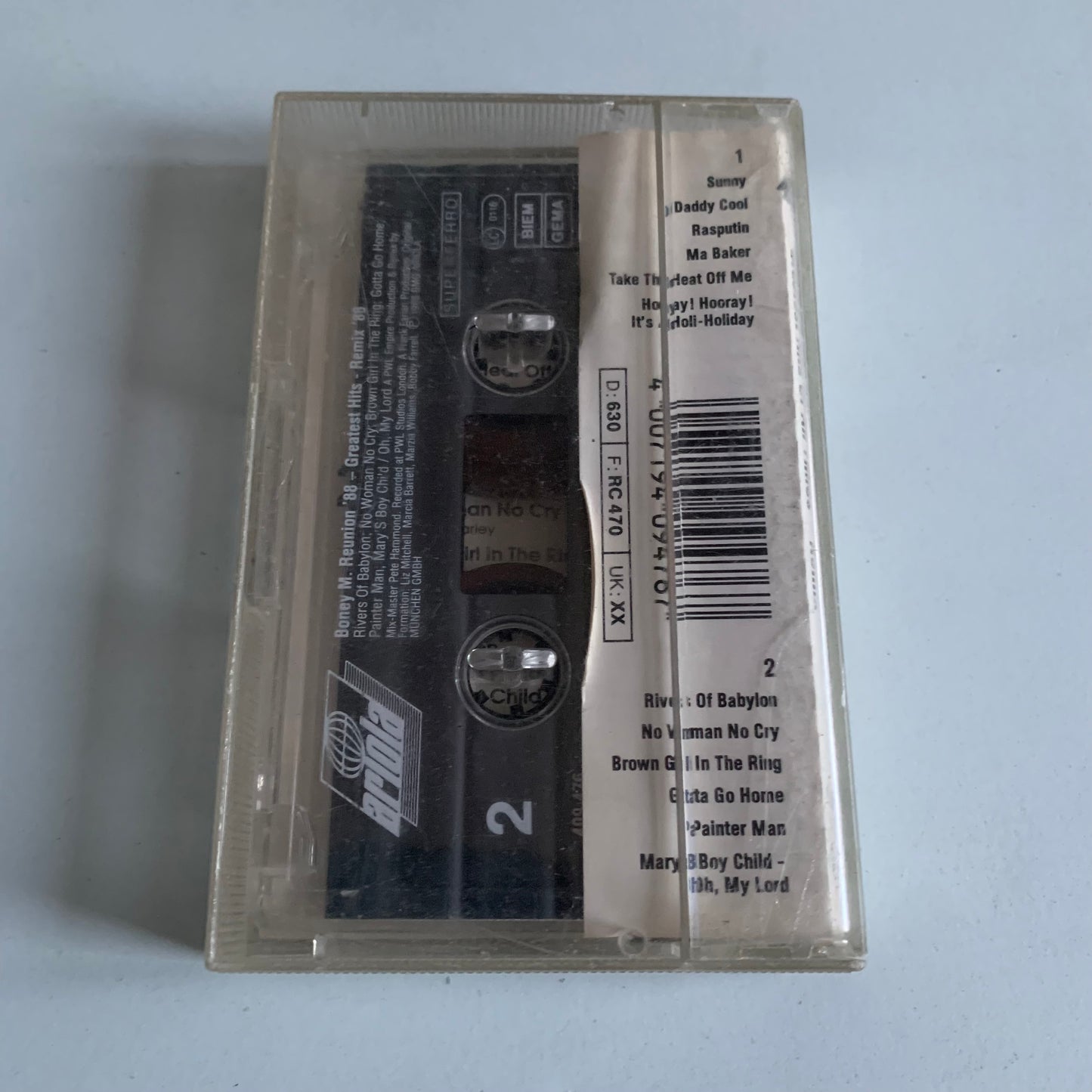 Boney M. Reunion - Greatest Hits Of All Times - Remix - 1988 Occasion