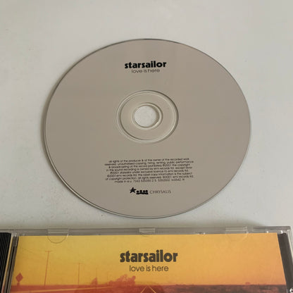 CD - Starsailor - Love Is Here - 2001 Occasion