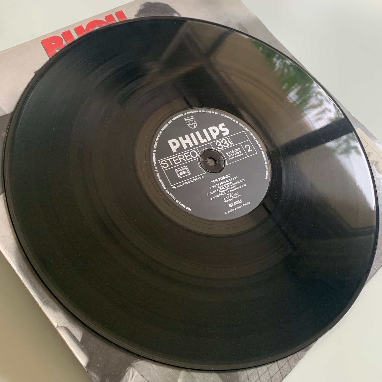 Bijou - En Public - LP 1980 Occasion