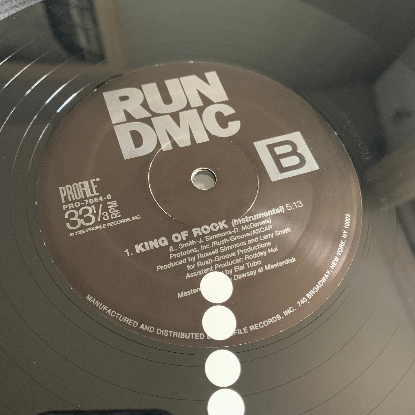 Run-D.M.C. - Rock of Rock - 12” 33,1/3 1995 Occasion