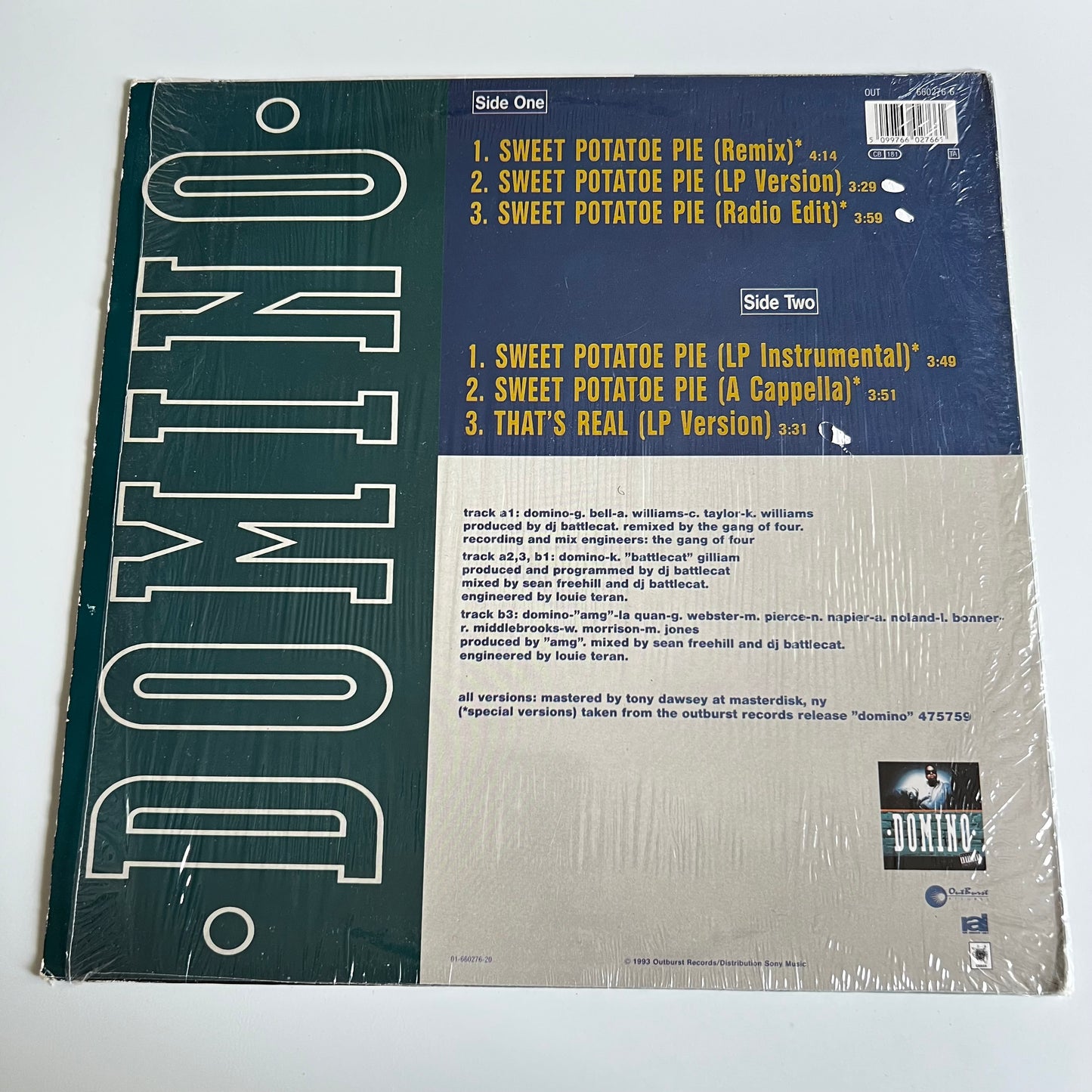 Domino - Sweet Potatoe Pie - Single 1994