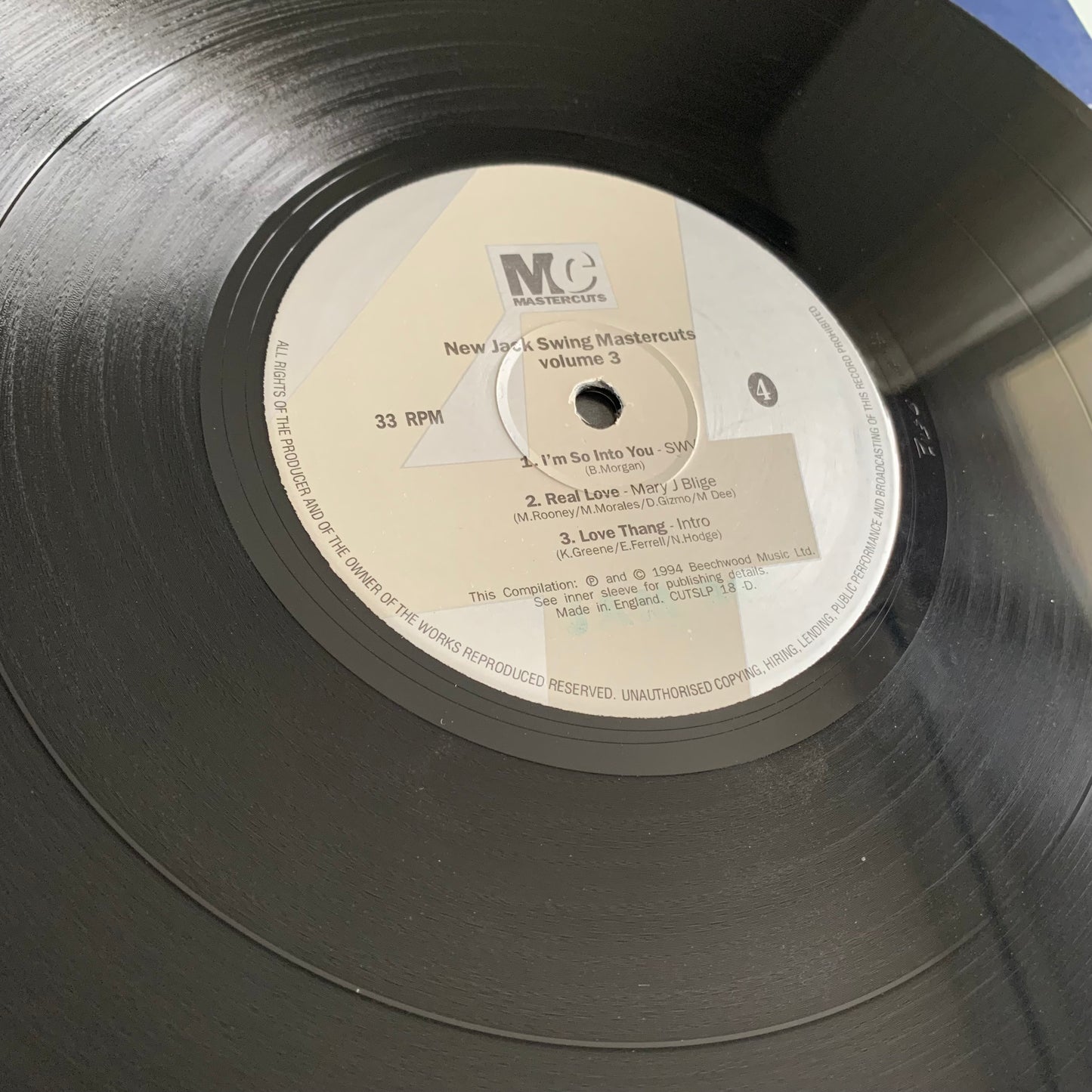 Compilation - New Jack Swing Mastercuts Volume 3 - Double LP 1994