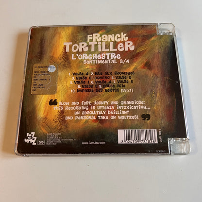 CD - Franck Tortiller - Sentimental 3/4 - 2009