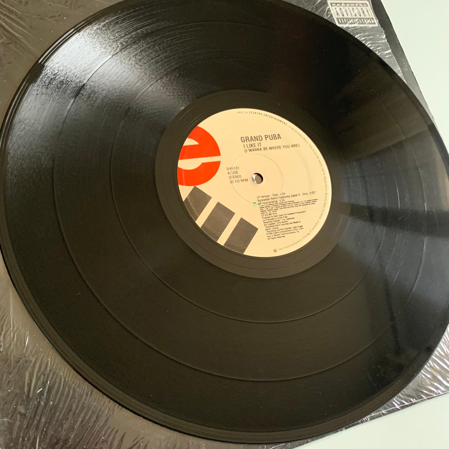 Grand Puba - I Like It (I Wanna Be Where You Are) / A Little Of This - Single 1995