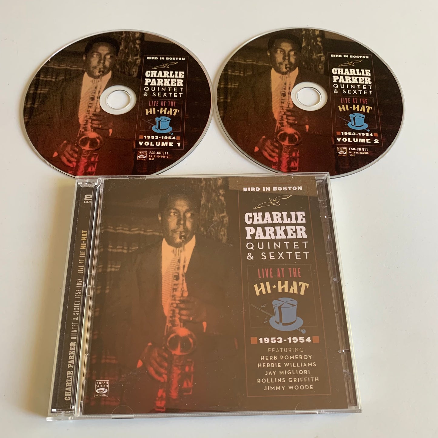 Charlie Parker Quintet & Sextet - Bird in Boston - Live at the Hi-Hat 1953-1954 - 2016 Occasion