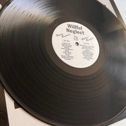 Willful Neglect - Both 12" On One LP - 2010