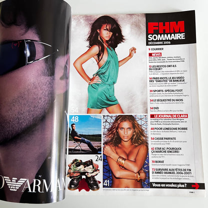 Magazine FHM - Cassie - Nº89 Décembre 2006