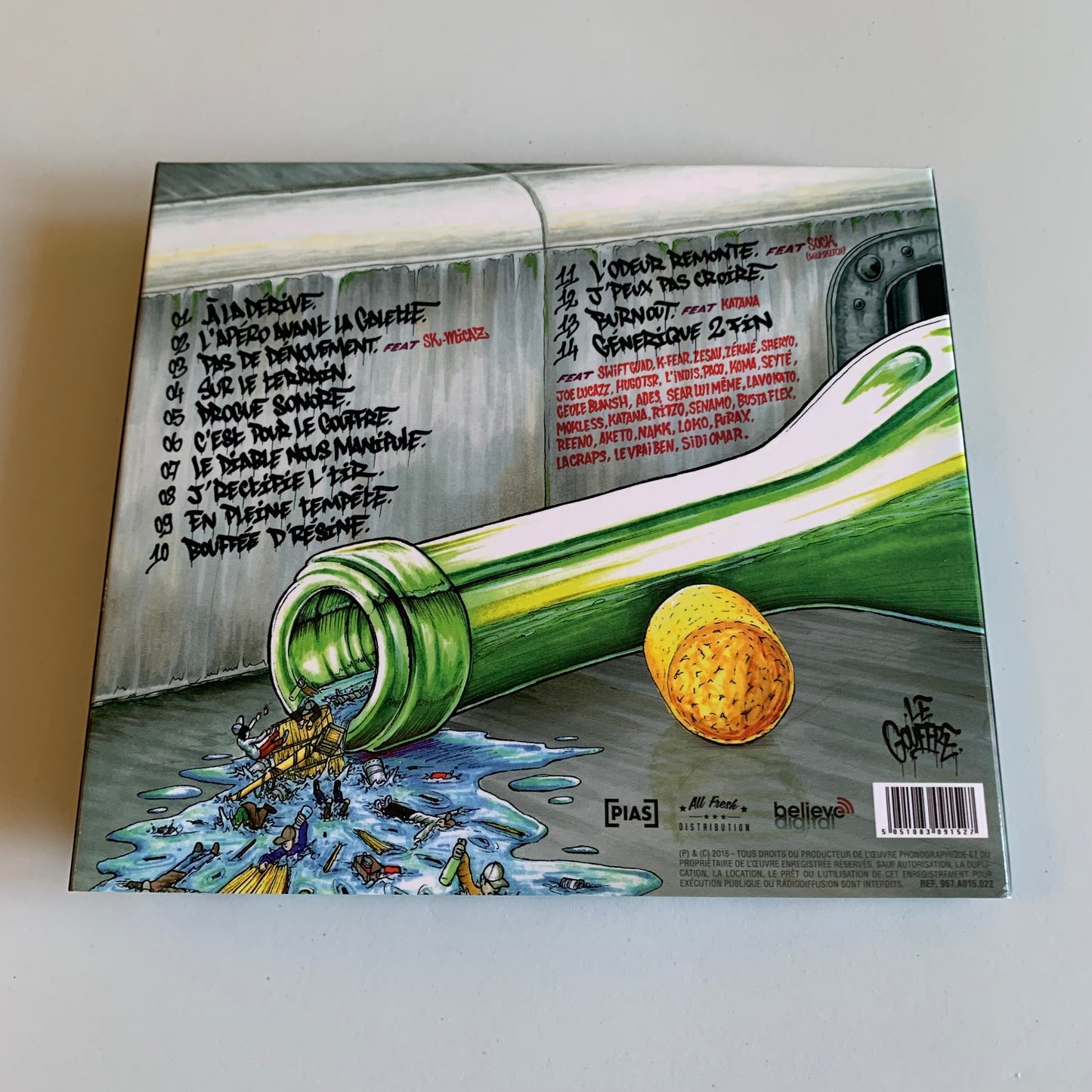 CD - Le Gouffre - L'Apéro Avant La Galette - 2015