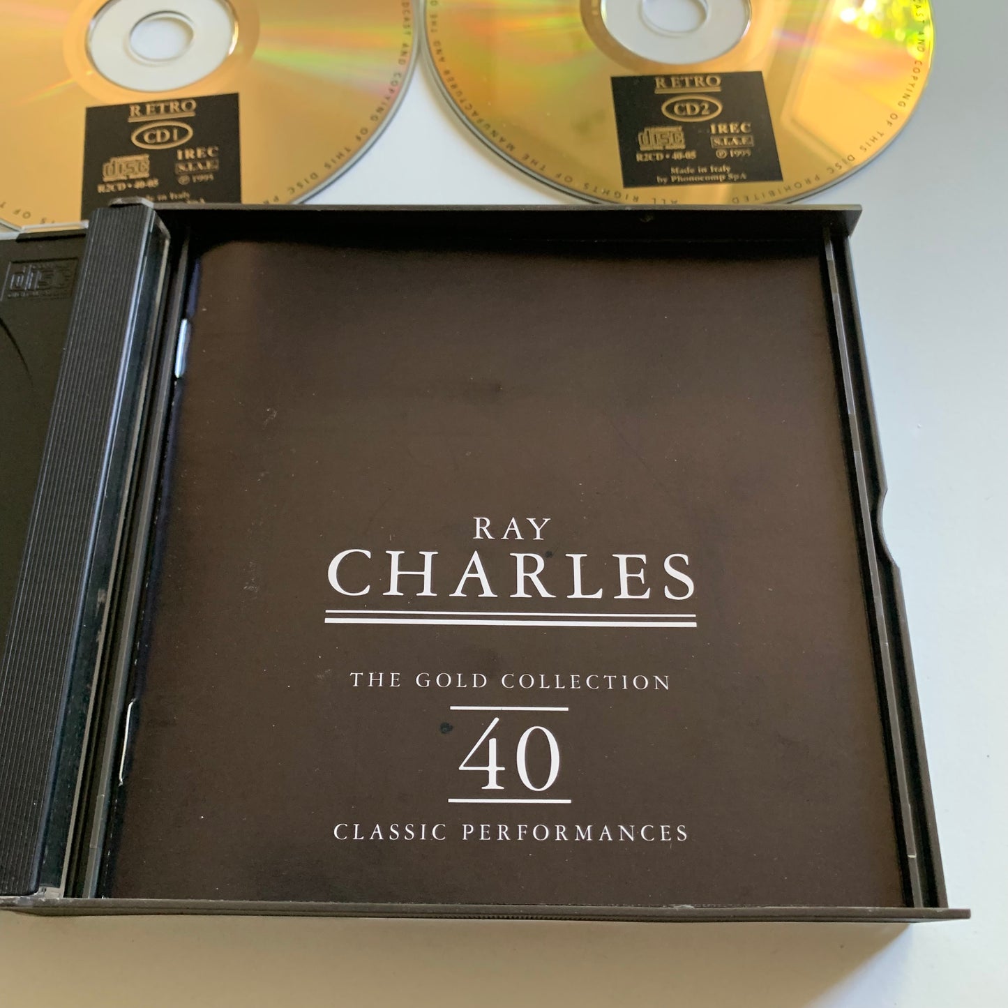Ray Charles - The Gold Collection: 40 Classic Performances - 1995 Occasion